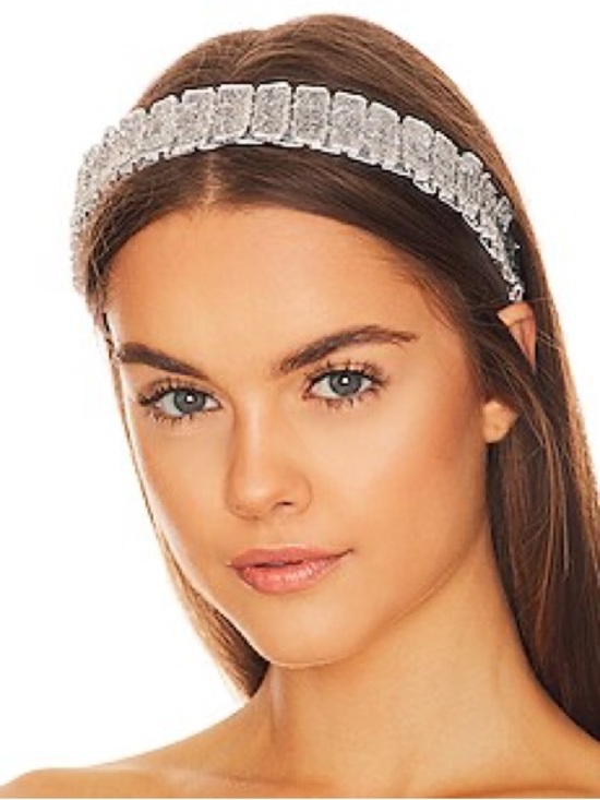 Eugenia Kim Accessories - Eugenia Kim Rafaela Headband Metallic Silver NWT